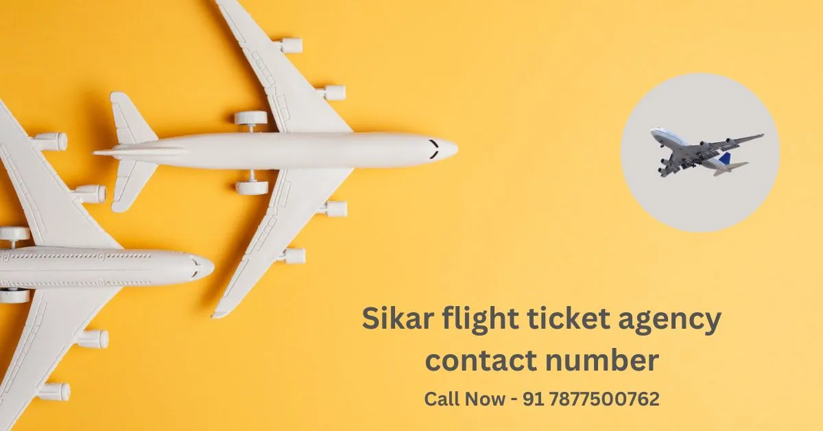 Sikar flight ticket agency contact number